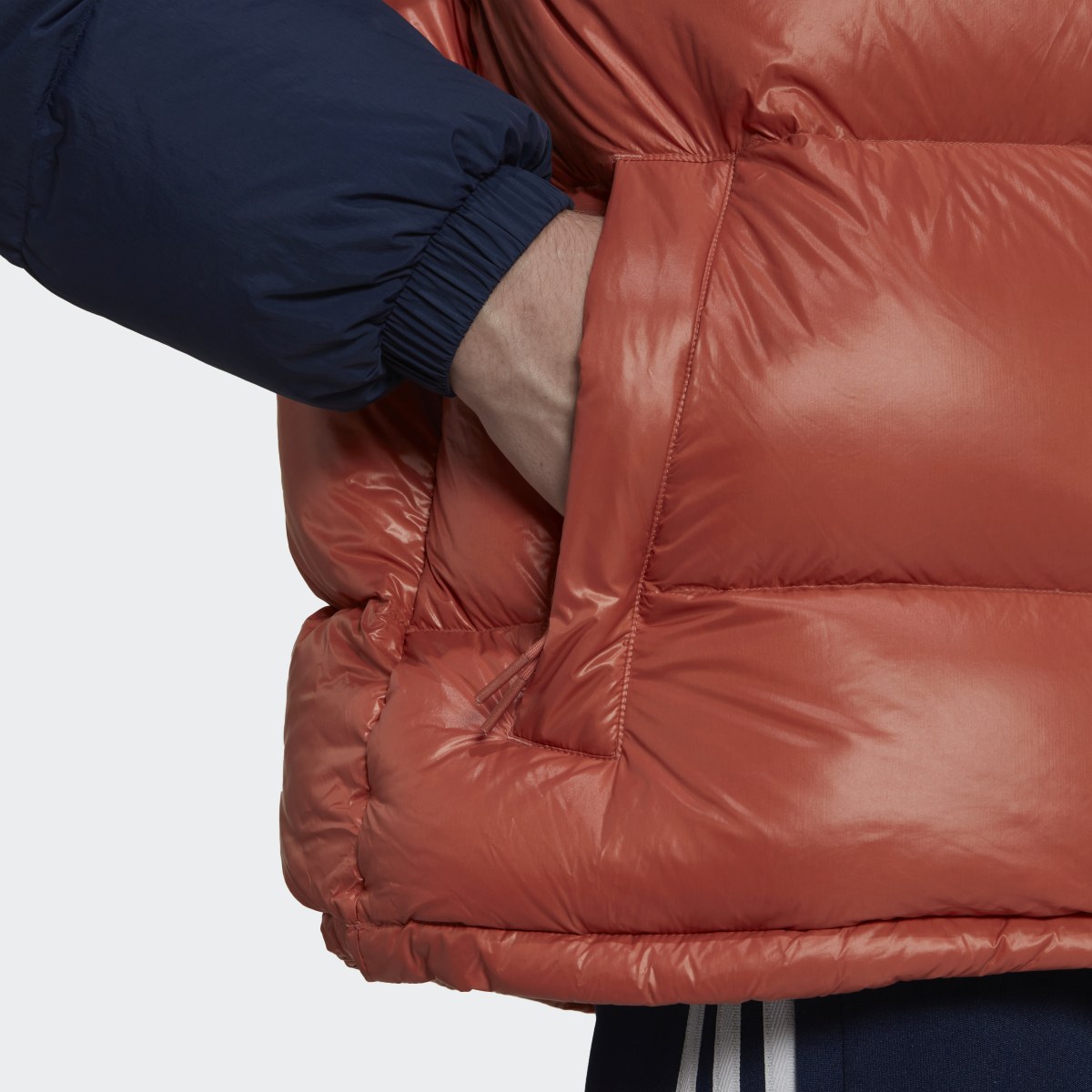 Adidas Anorak de plumón con capucha Regen Puffer. 7