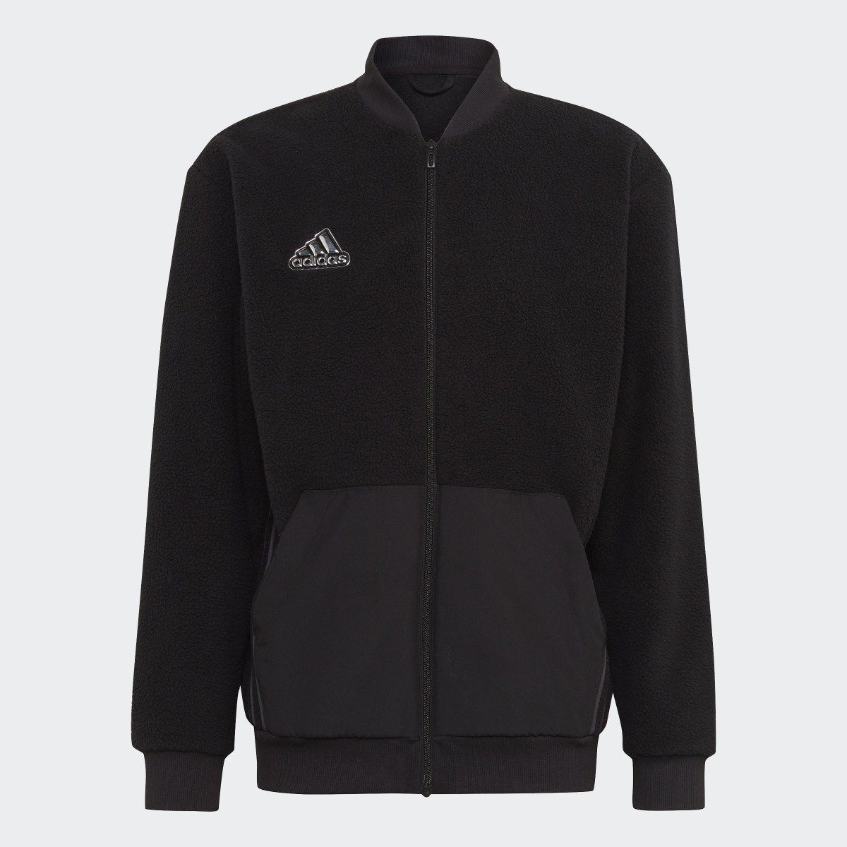 Adidas Essentials Holiday Pack Sherpa Bomber Jacket. 6