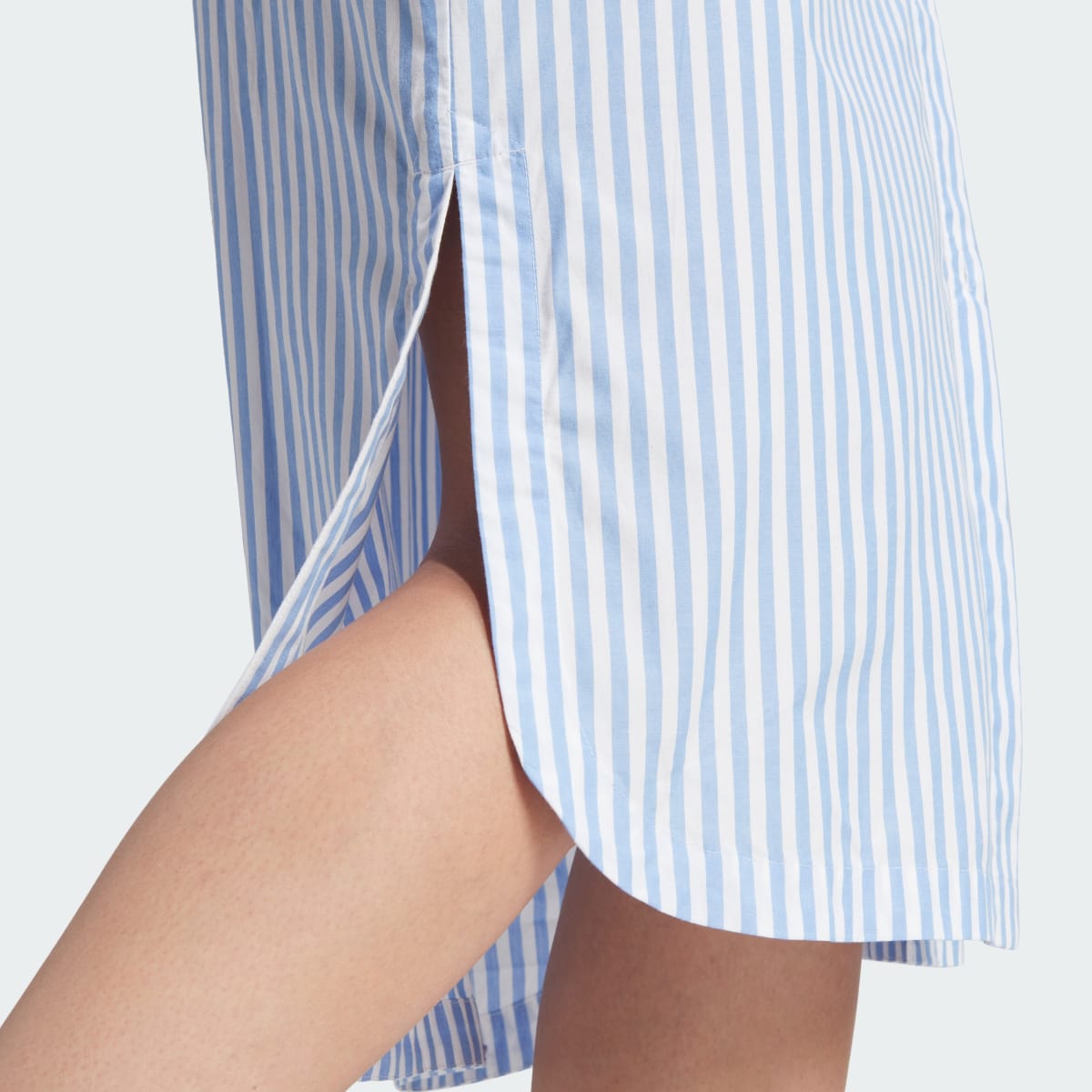 Adidas Premium Essentials Poplin Shirt Dress. 6