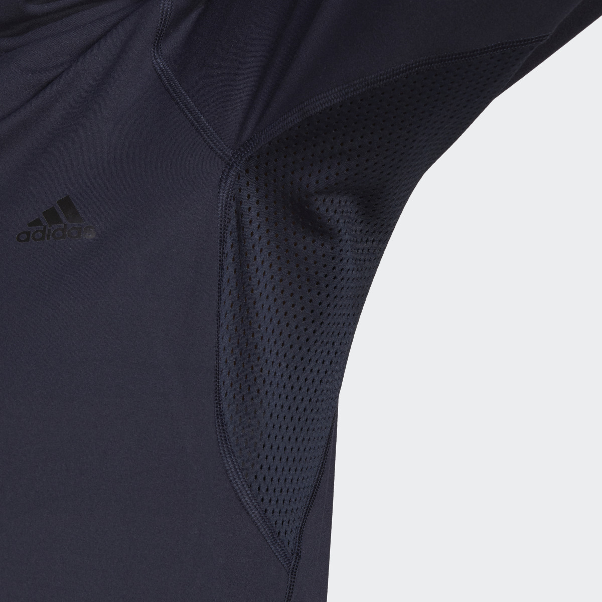 Adidas Run Fast Half-Zip Long Sleeve Sweatshirt. 7