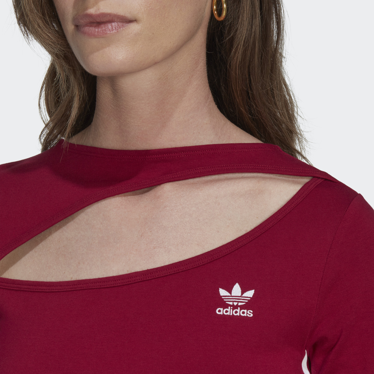 Adidas Centre Stage Cutout Top. 6