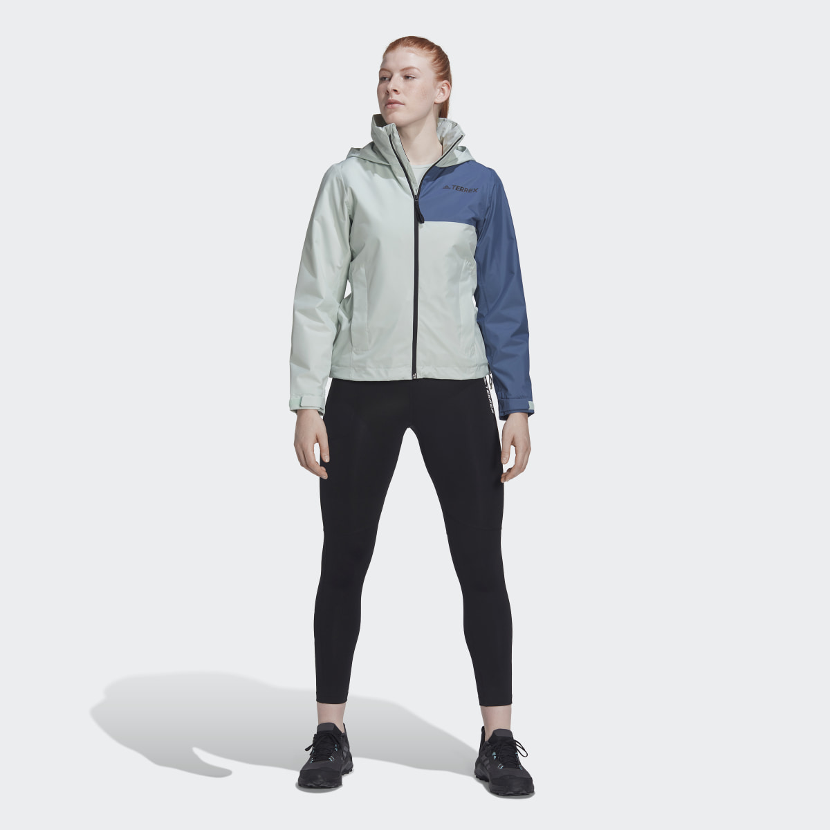 Adidas TERREX Multi RAIN.RDY Primegreen Two-Layer Regenjacke. 6