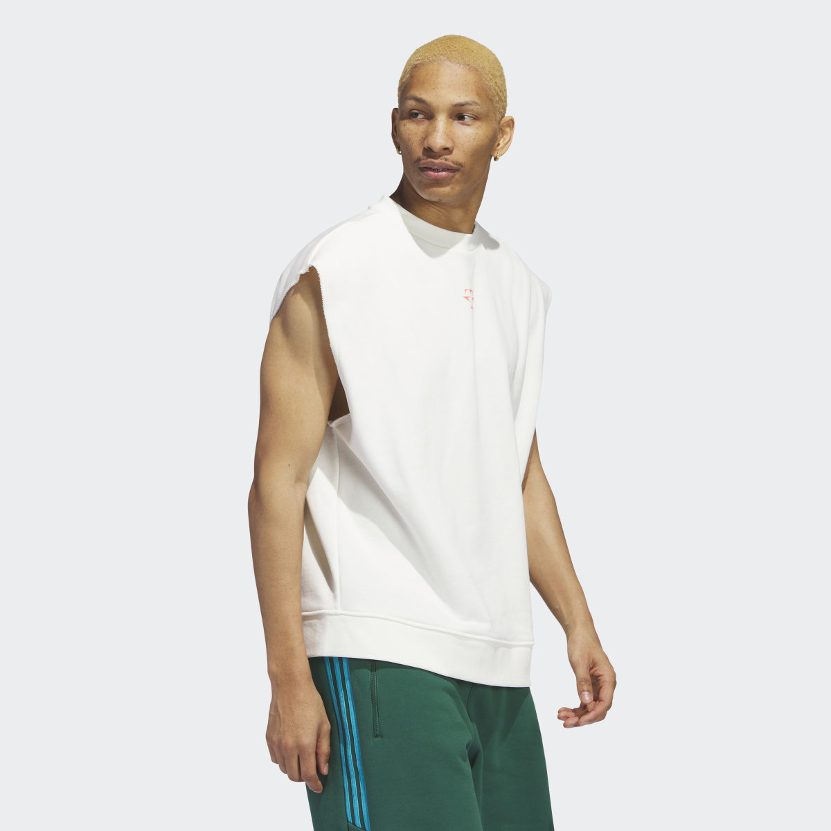 Adidas Trae Sleeveless Mock Tee. 4