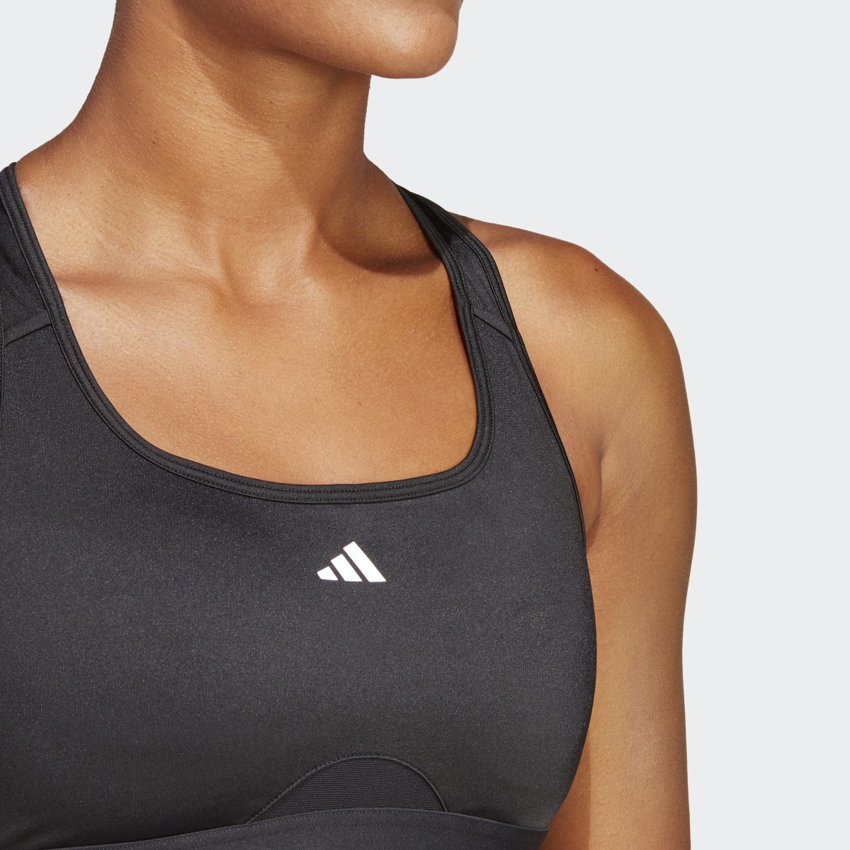 Adidas Brassière de training à maintien moyen PowerReact. 7