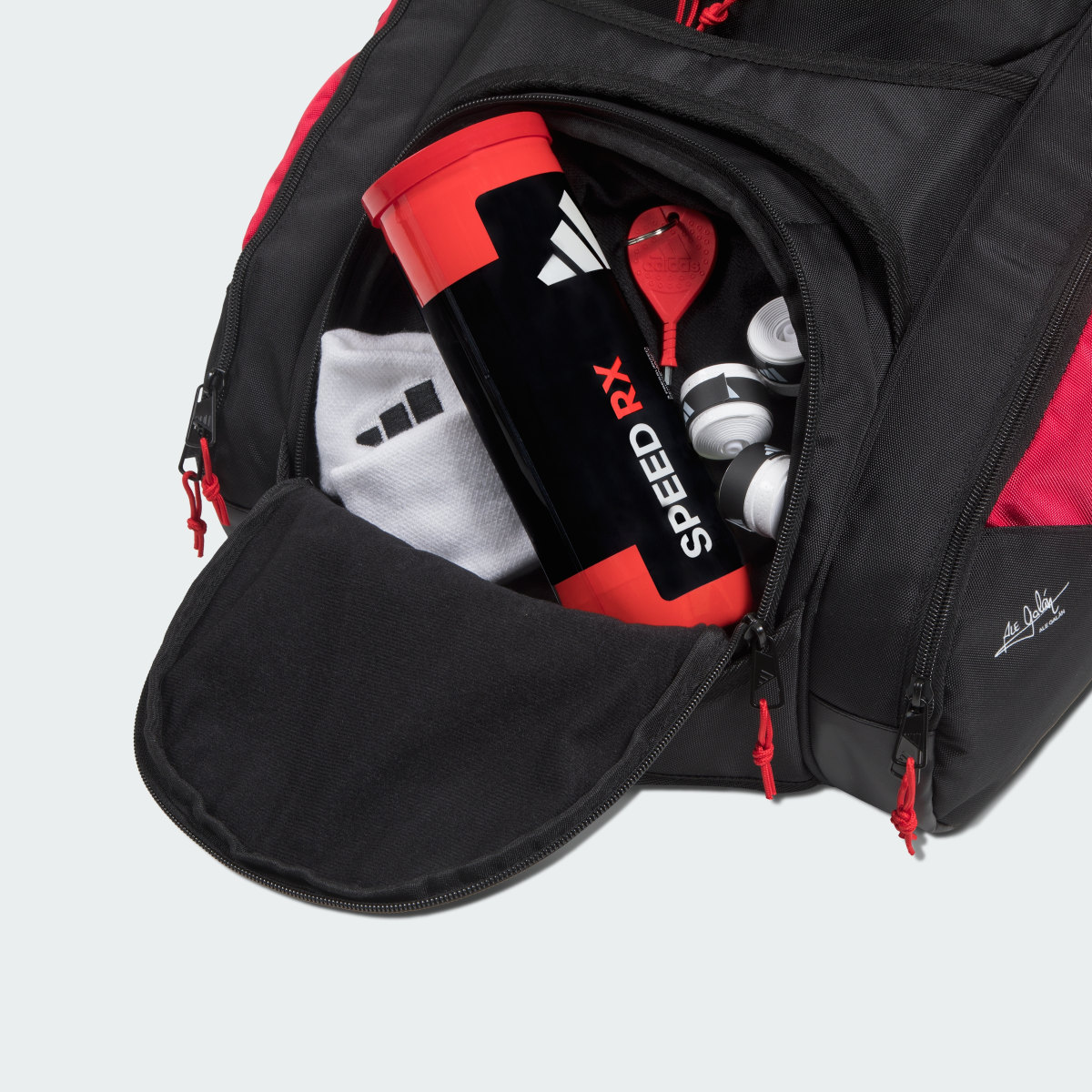 Adidas Black Multi-Game 3.3 Padel-Tennis Rucksack. 6