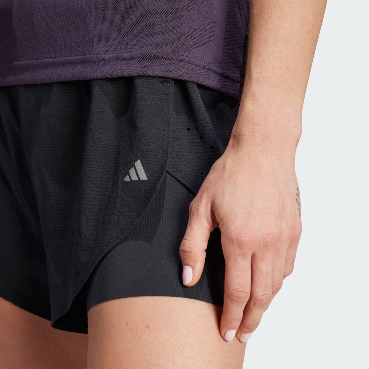 Adidas Shorts Designed For Training HEAT.RDY HIIT 2 en 1. 6