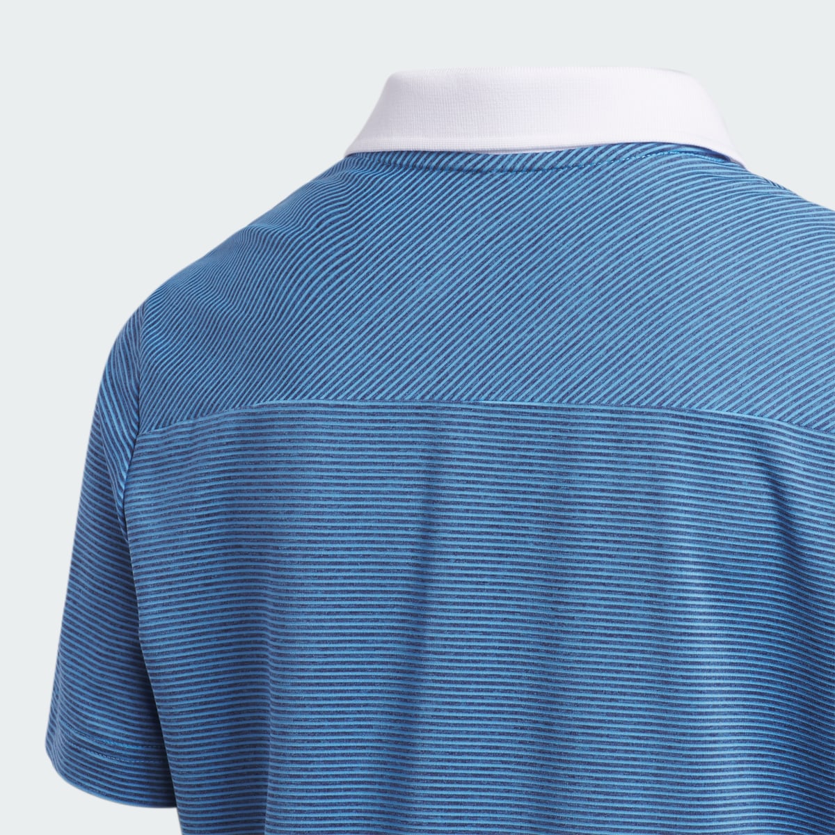 Adidas Ottoman Striped Short Sleeve Kids Poloshirt. 5