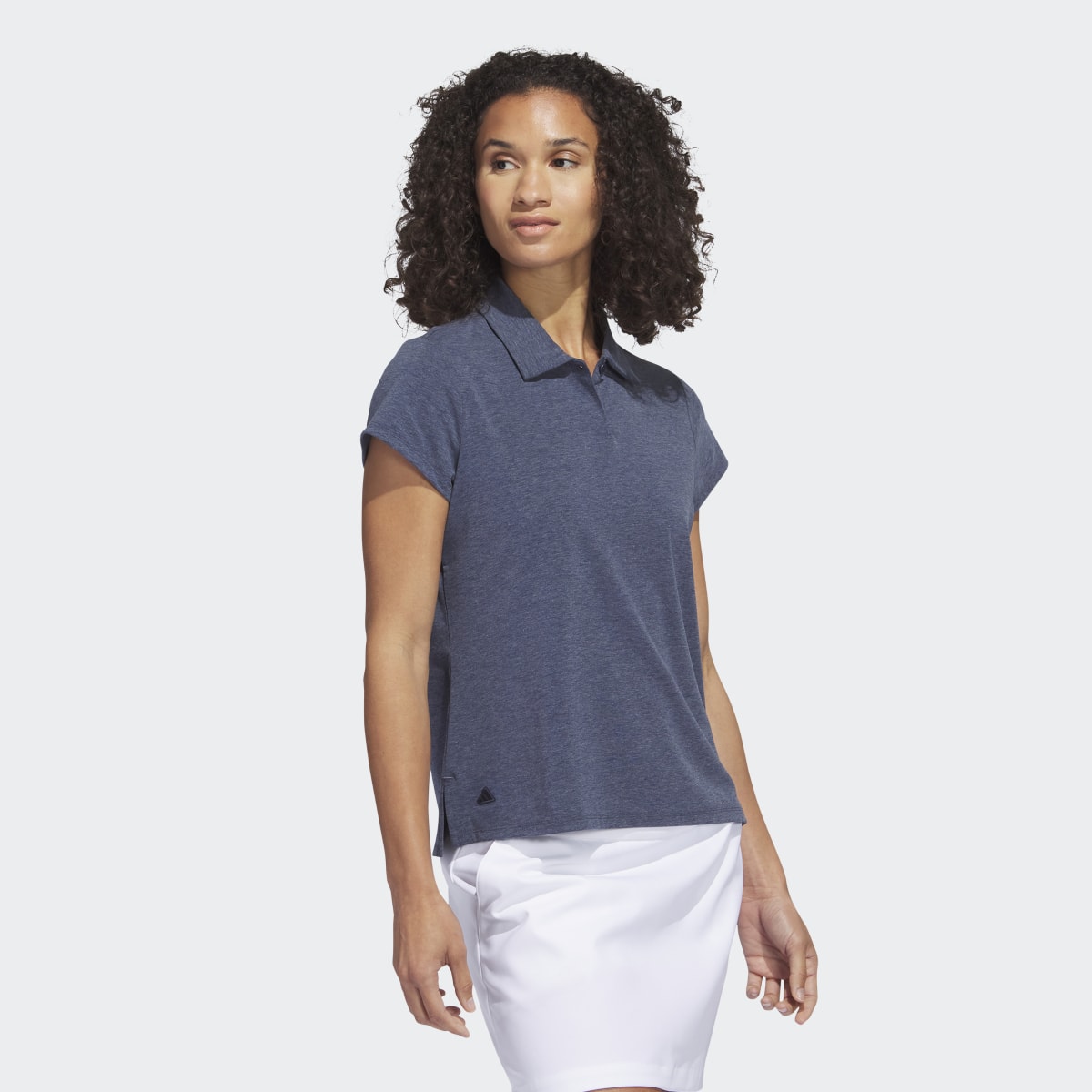 Adidas Go-To Heathered Polo Shirt. 4