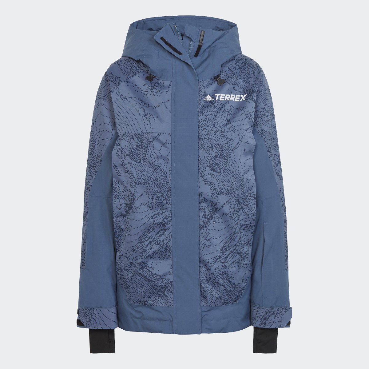 Adidas Terrex 2-Layer Insulated Snow Graphic Jacket. 6