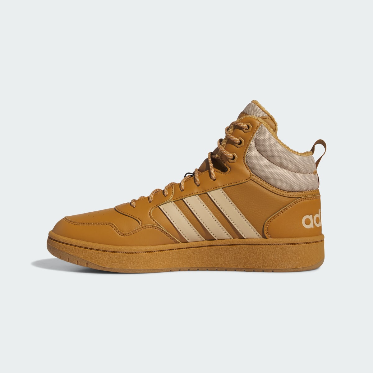 Adidas Scarpe Hoops 3.0 Mid Lifestyle Basketball Classic Fur Lining Winterized. 7