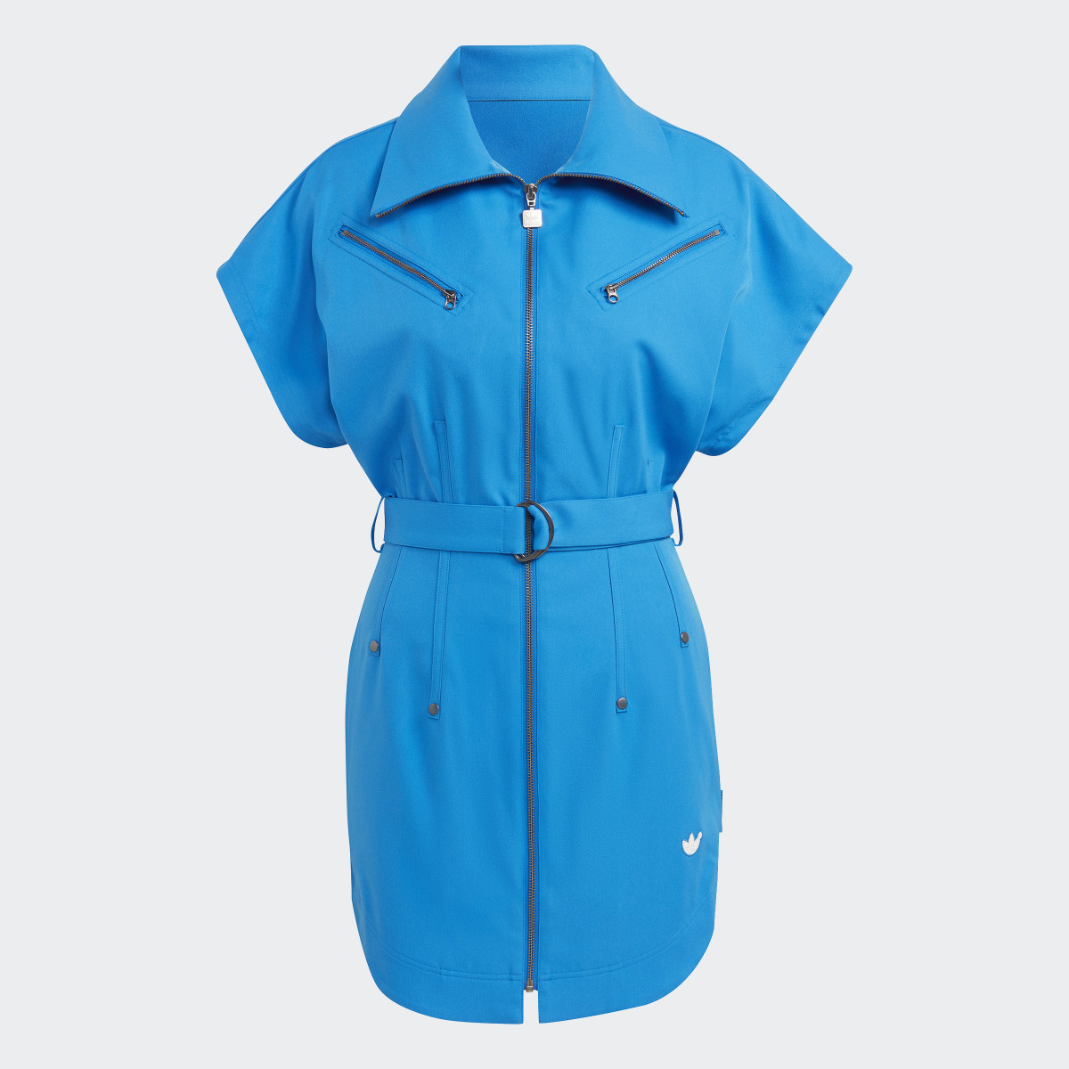 Adidas Blue Version Club Shirt Dress. 4