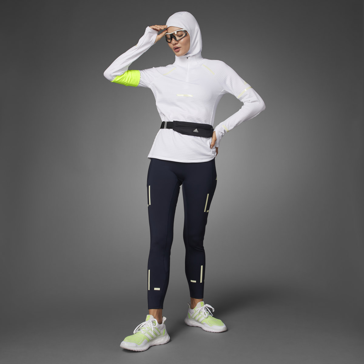 Adidas Leggings de Running Reflect At Night X-City Fast Impact. 6