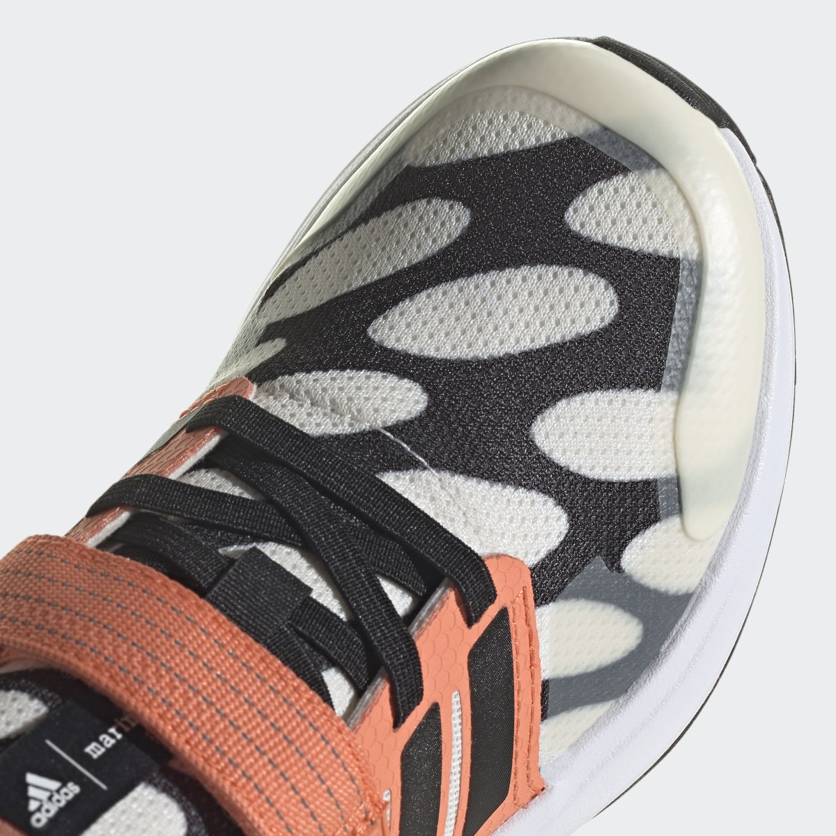 Adidas Chaussure à lacets élastiques et scratch sur le dessus RapidaSport Bounce Marimekko Running. 9