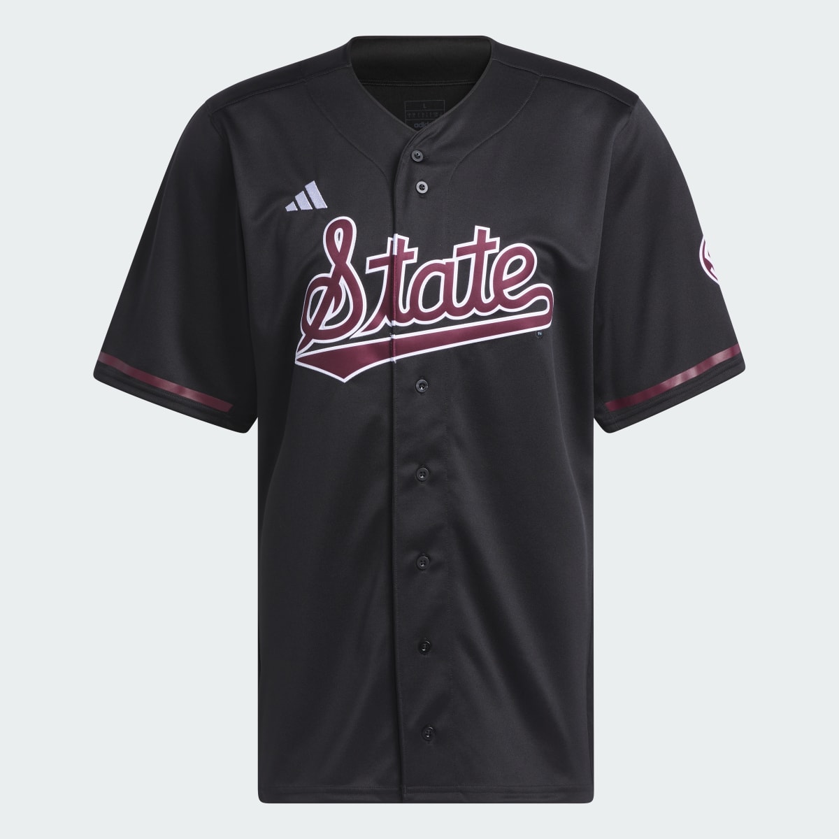 Adidas Mississippi State Baseball Jersey. 5