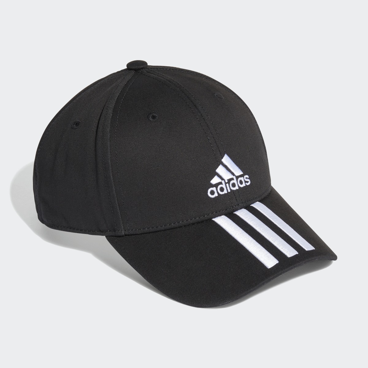 Adidas Baseball 3-Streifen Twill Kappe. 4