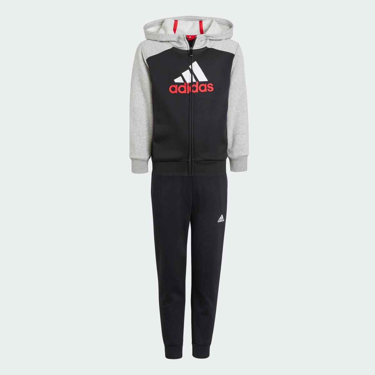 Adidas Chándal Essentials Big Logo Fleece (Niños). 4