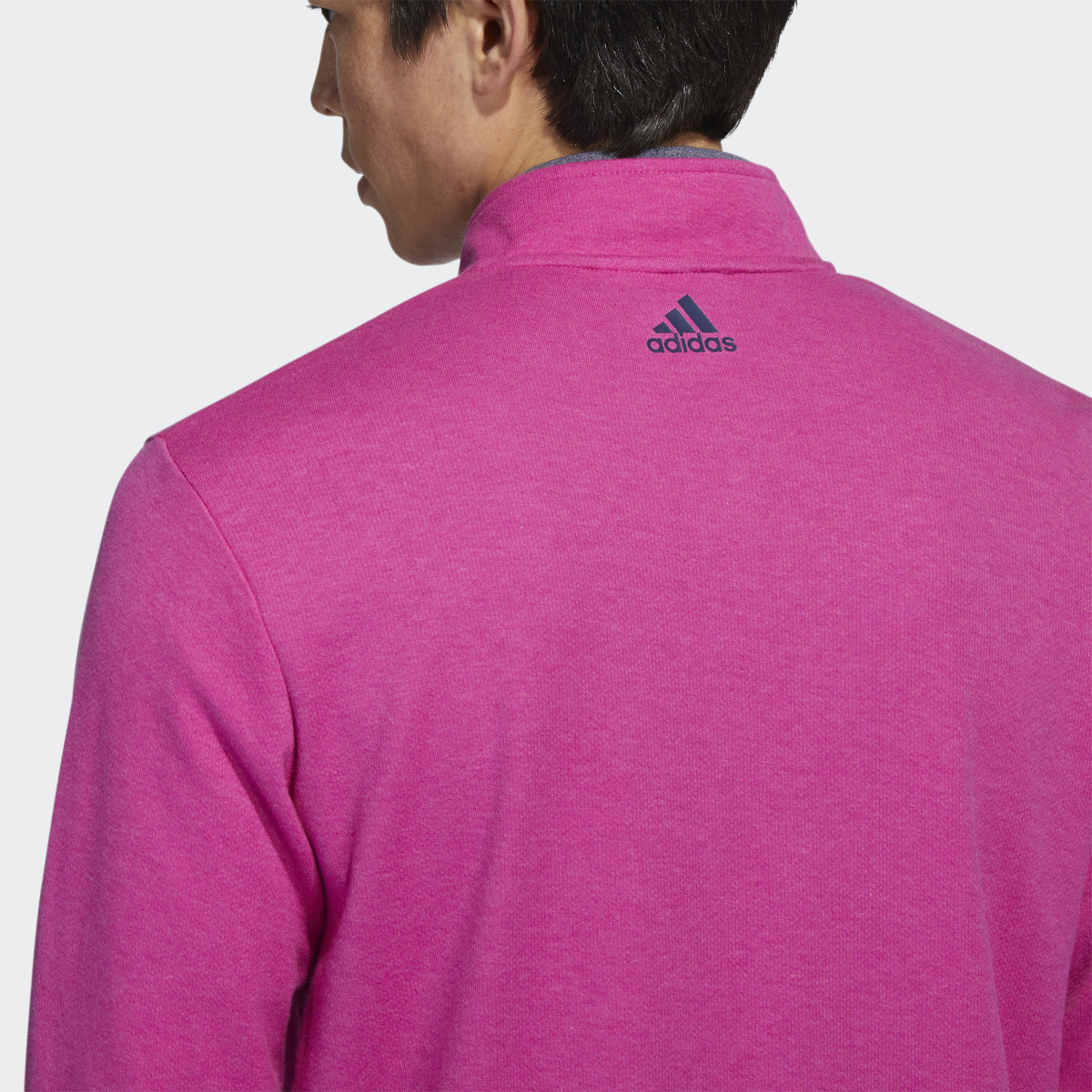 Adidas 3-Stripes Quarter-Zip Pullover. 7