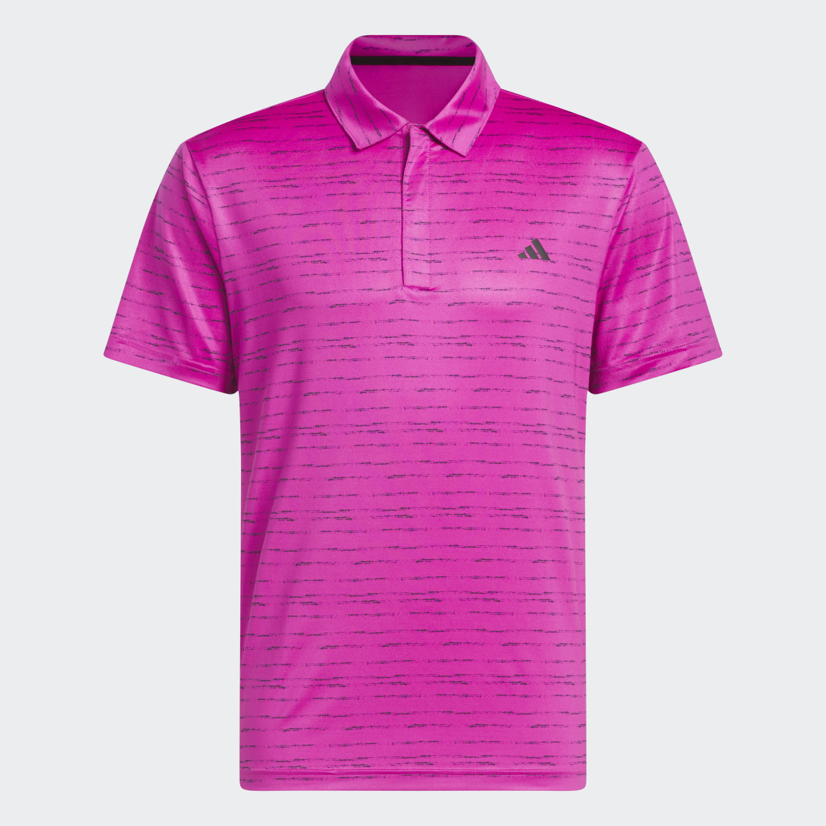 Adidas Stripe Zip Golf Polo Shirt. 5