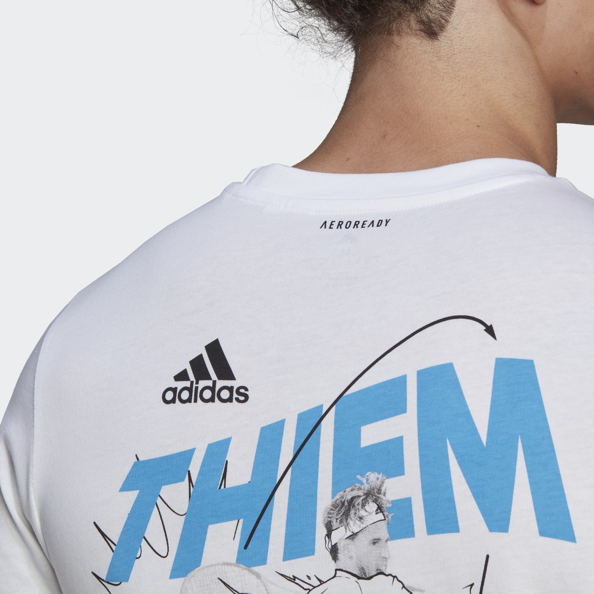 Adidas Camiseta Thiem Graphic. 8