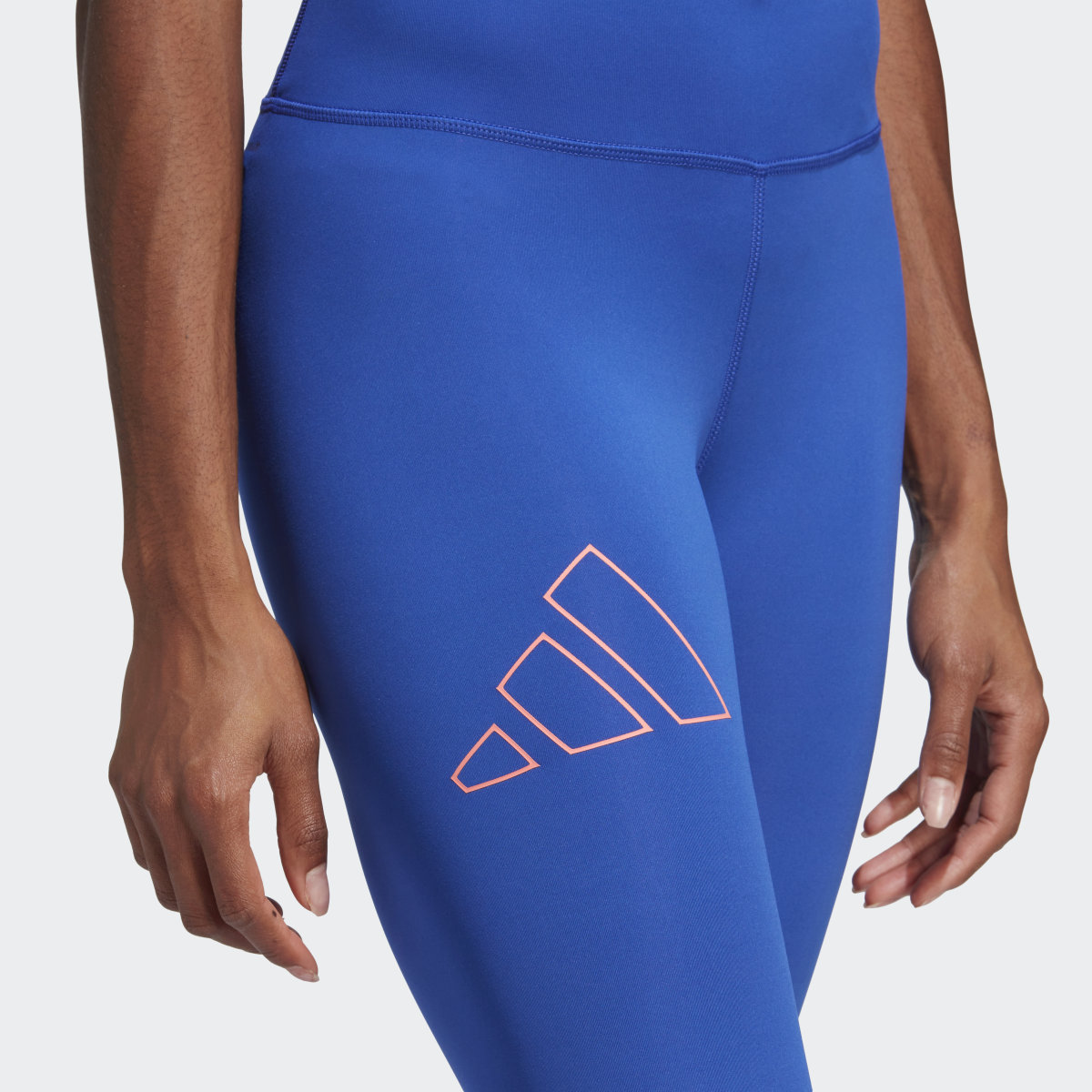 Adidas Optime Hyperbright Training High-Rise 7/8 Tights. 5