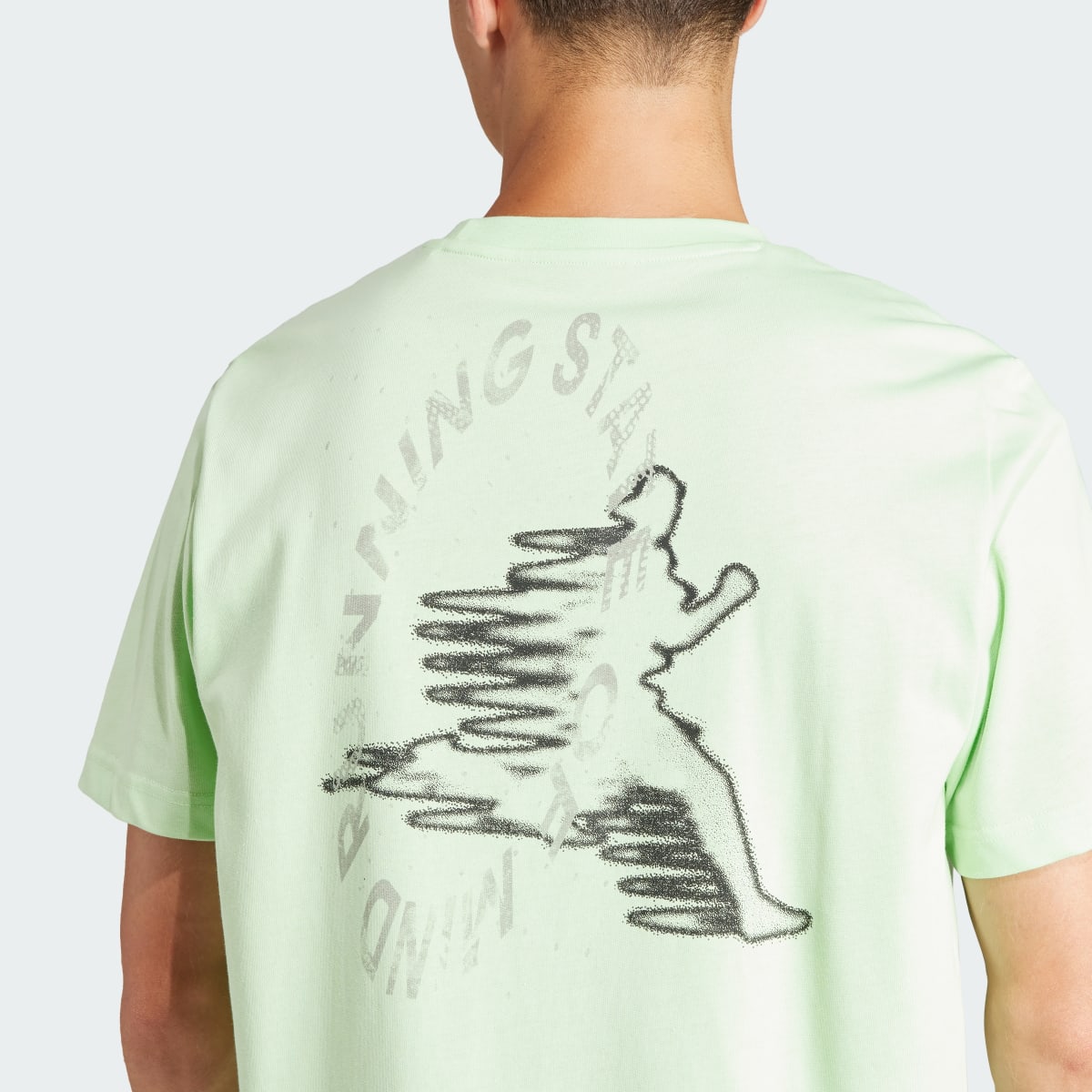 Adidas Running State Graphic T-Shirt. 6