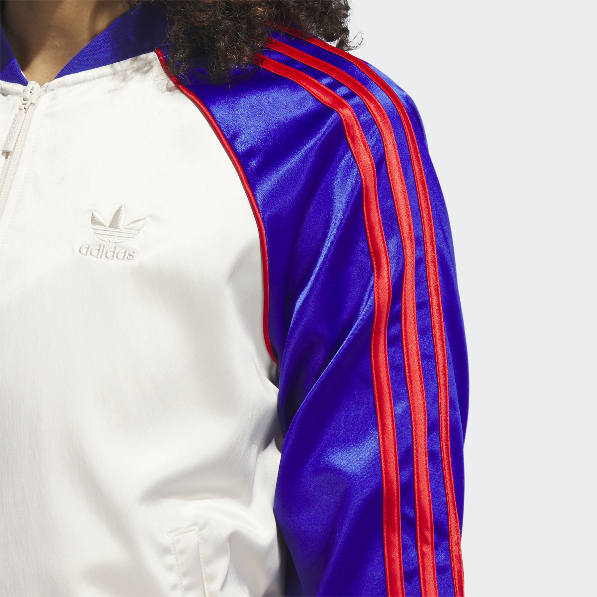 Adidas Satin SST Track Jacket. 6