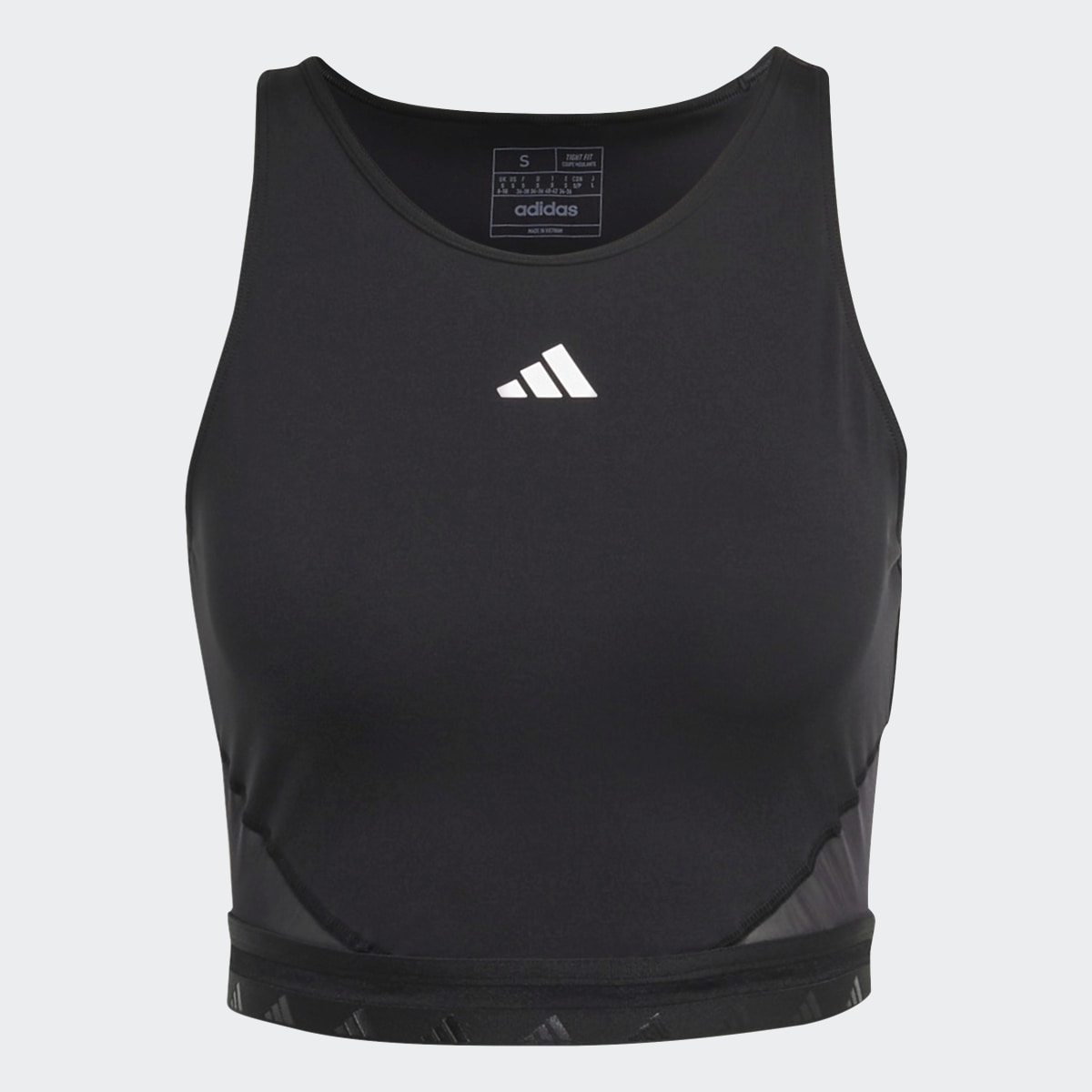 Adidas AEROREADY Hyperglam Crop Tank Top. 5