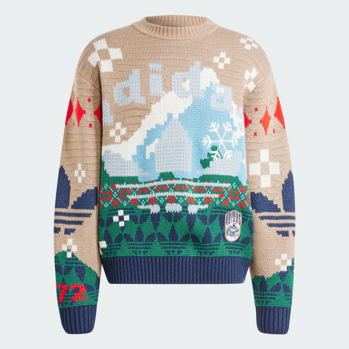 Adidas Holiday Sweatshirt (Gender Neutral). 4