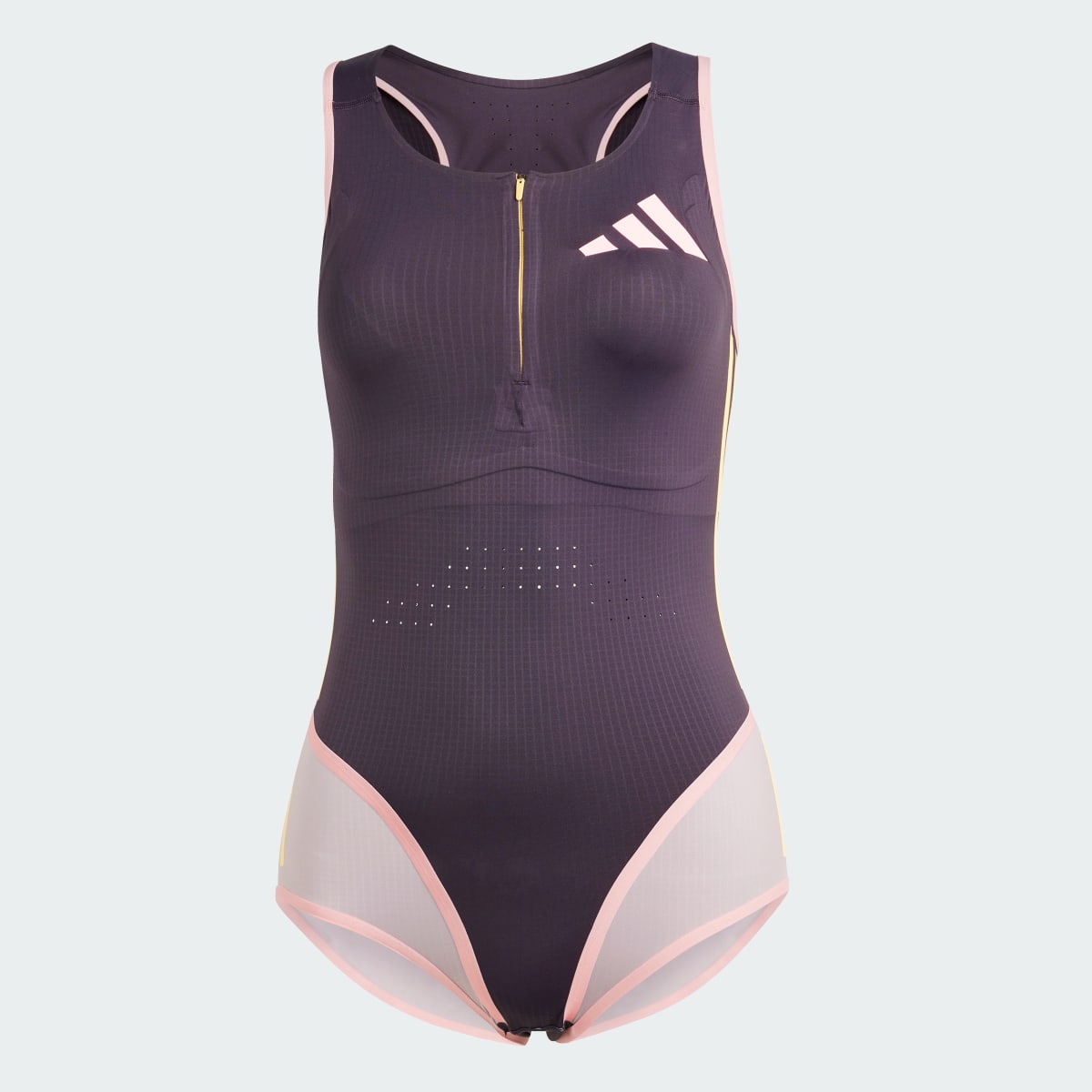 Adidas Adizero Promo Running Kısa Kollu Leotard. 5