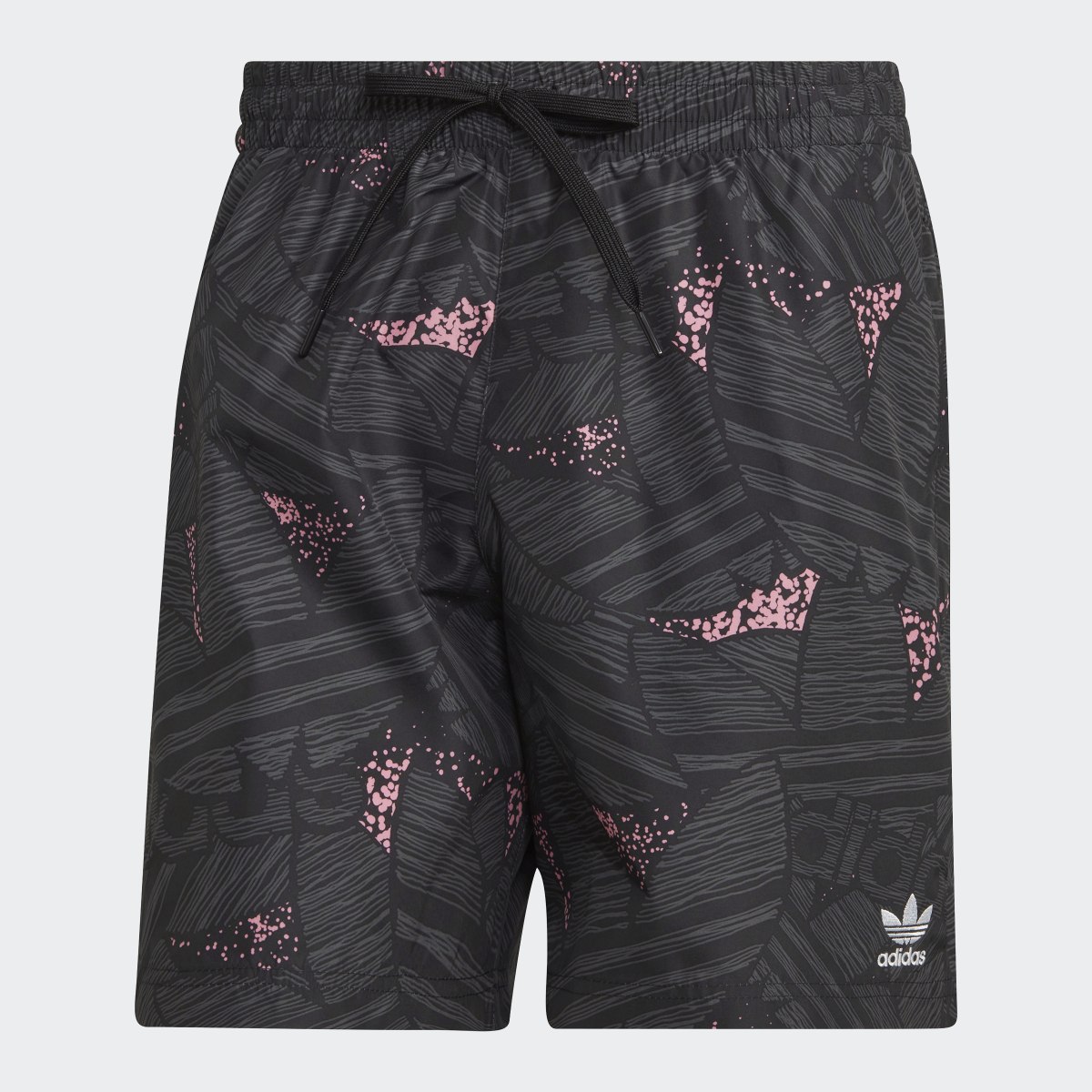 Adidas Rekive Allover Print Swim Shorts. 4