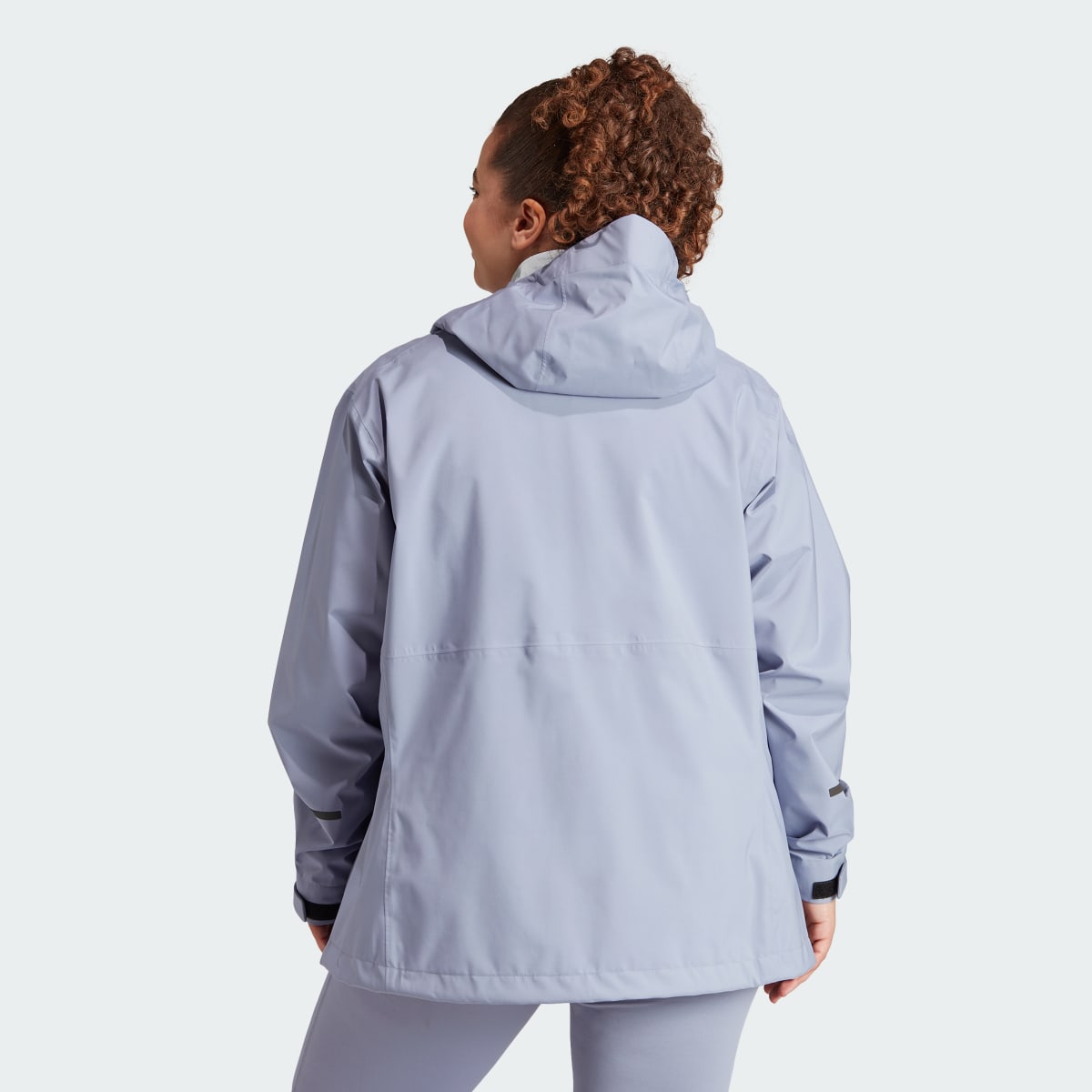 Adidas Terrex Multi RAIN.RDY 2.5-Layer Rain Jacket (Plus Size). 4