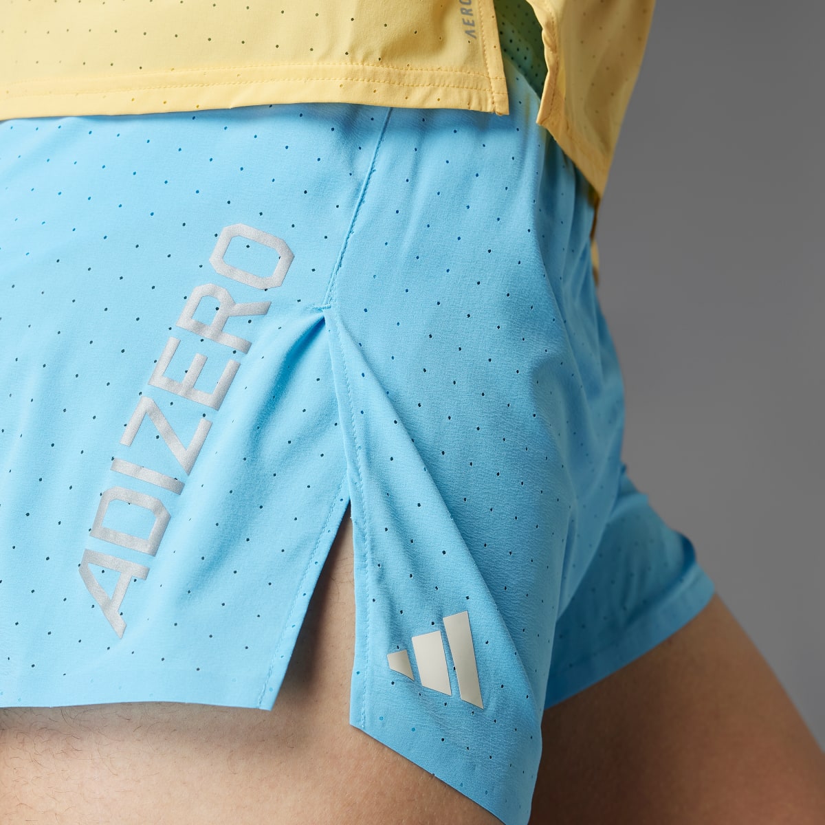 Adidas Boston Marathon 2024 Adizero Running Split Shorts. 6