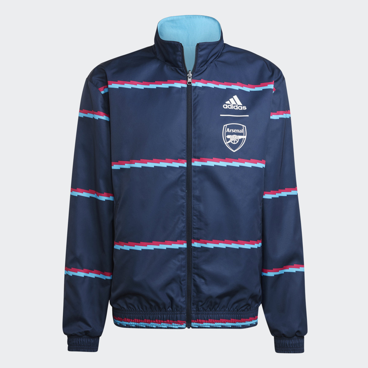 Adidas Arsenal Anthem Reversible Jacket. 6