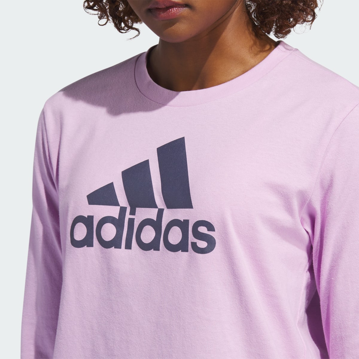 Adidas Sportswear Logo Long Sleeve Tee. 6