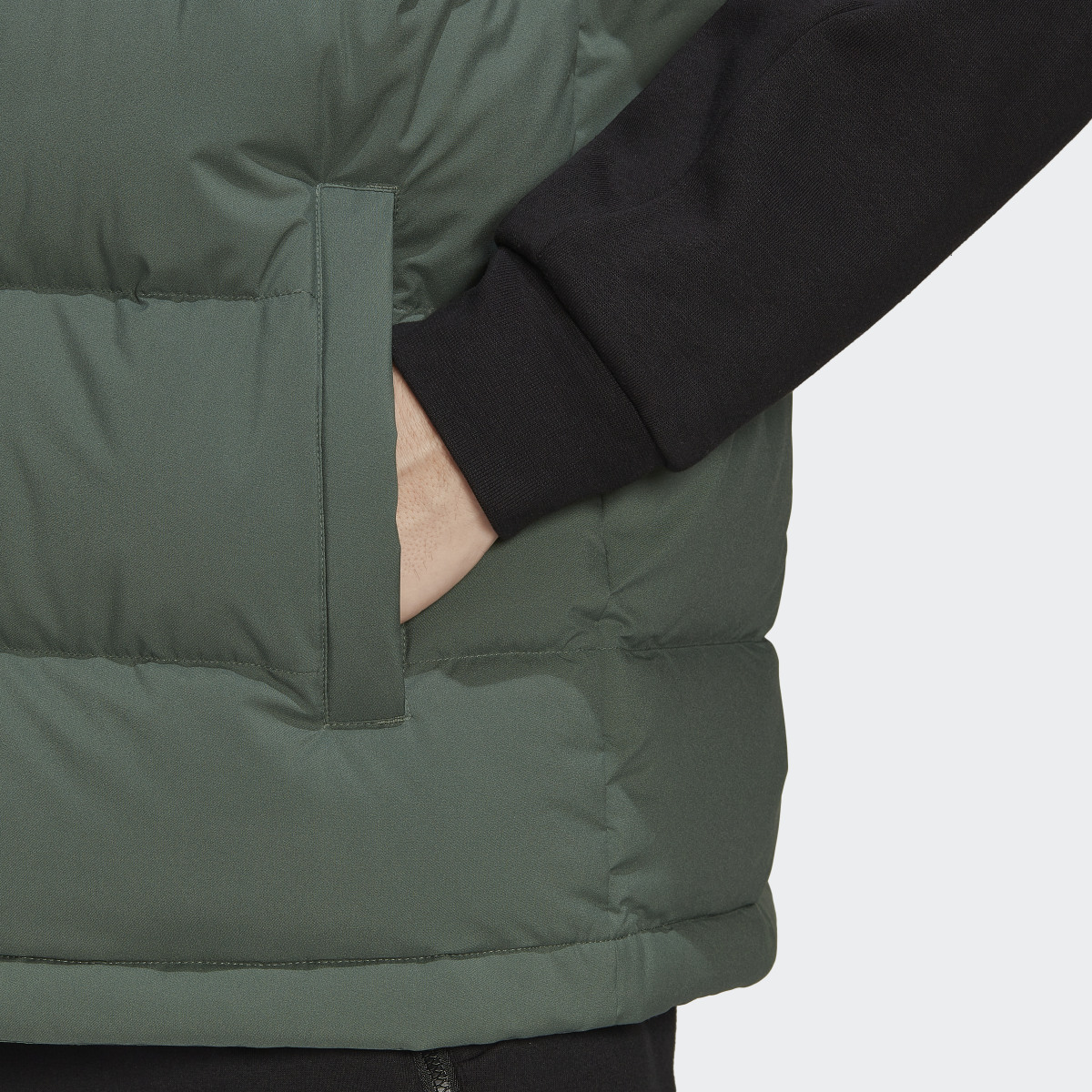 Adidas Helionic Hooded Down Vest. 8