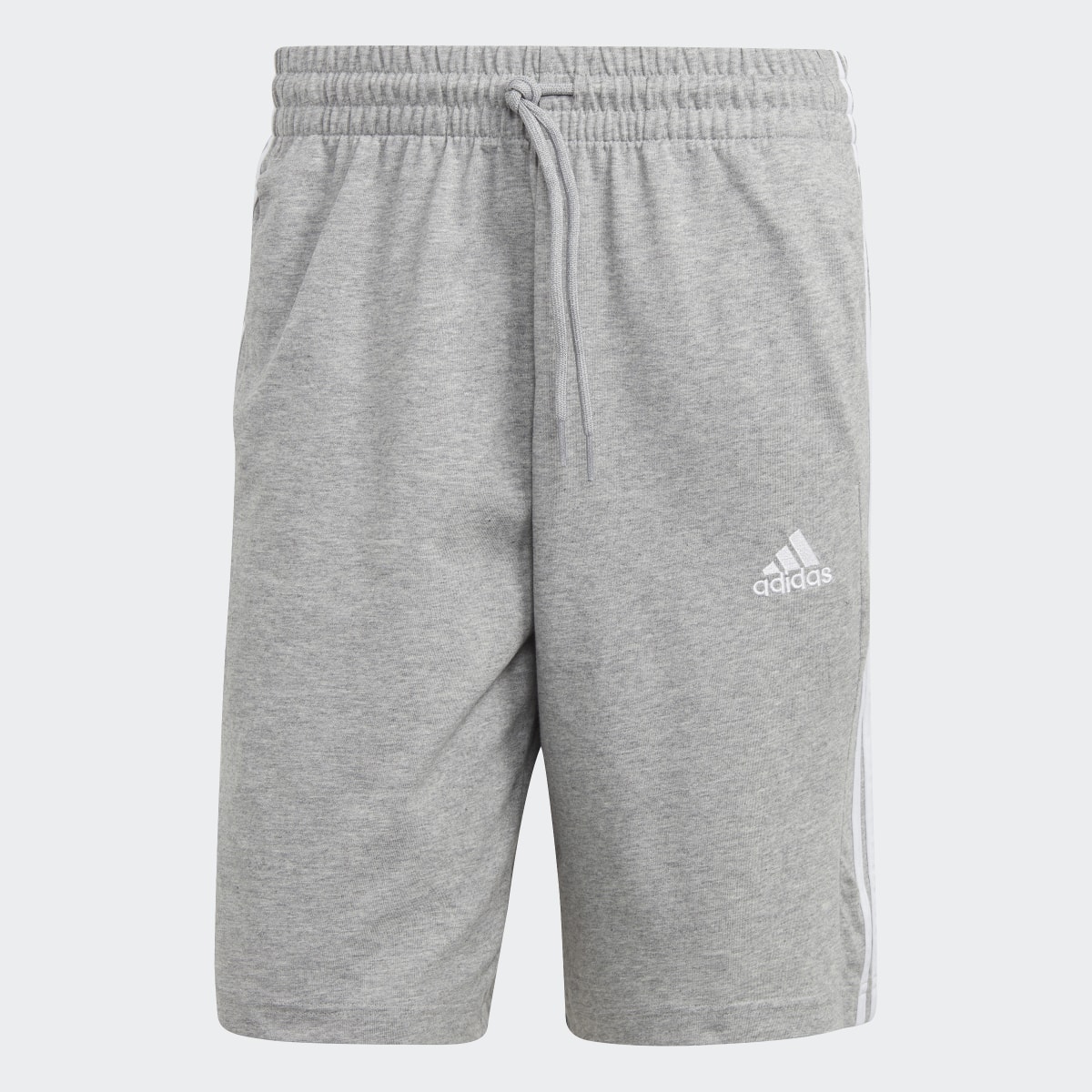 Adidas Essentials Single Jersey 3-Streifen Shorts. 4