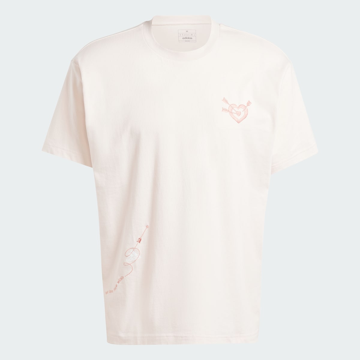 Adidas Self Love Graphic Tee. 4