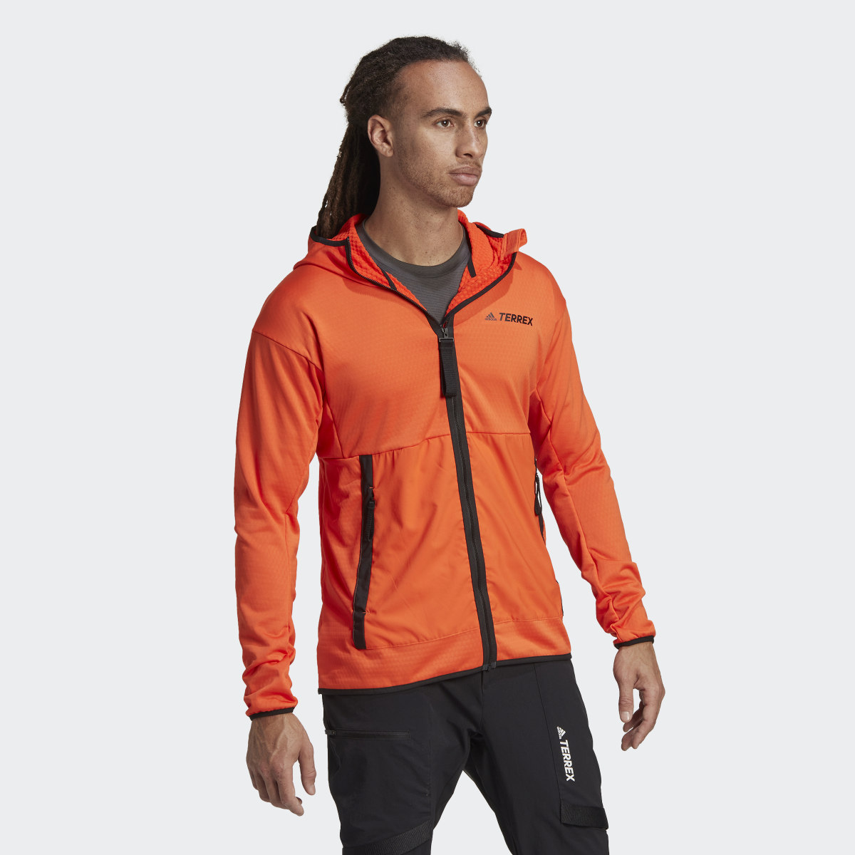 Adidas Chaqueta con capucha Terrex Tech Flooce Light Hiking. 5