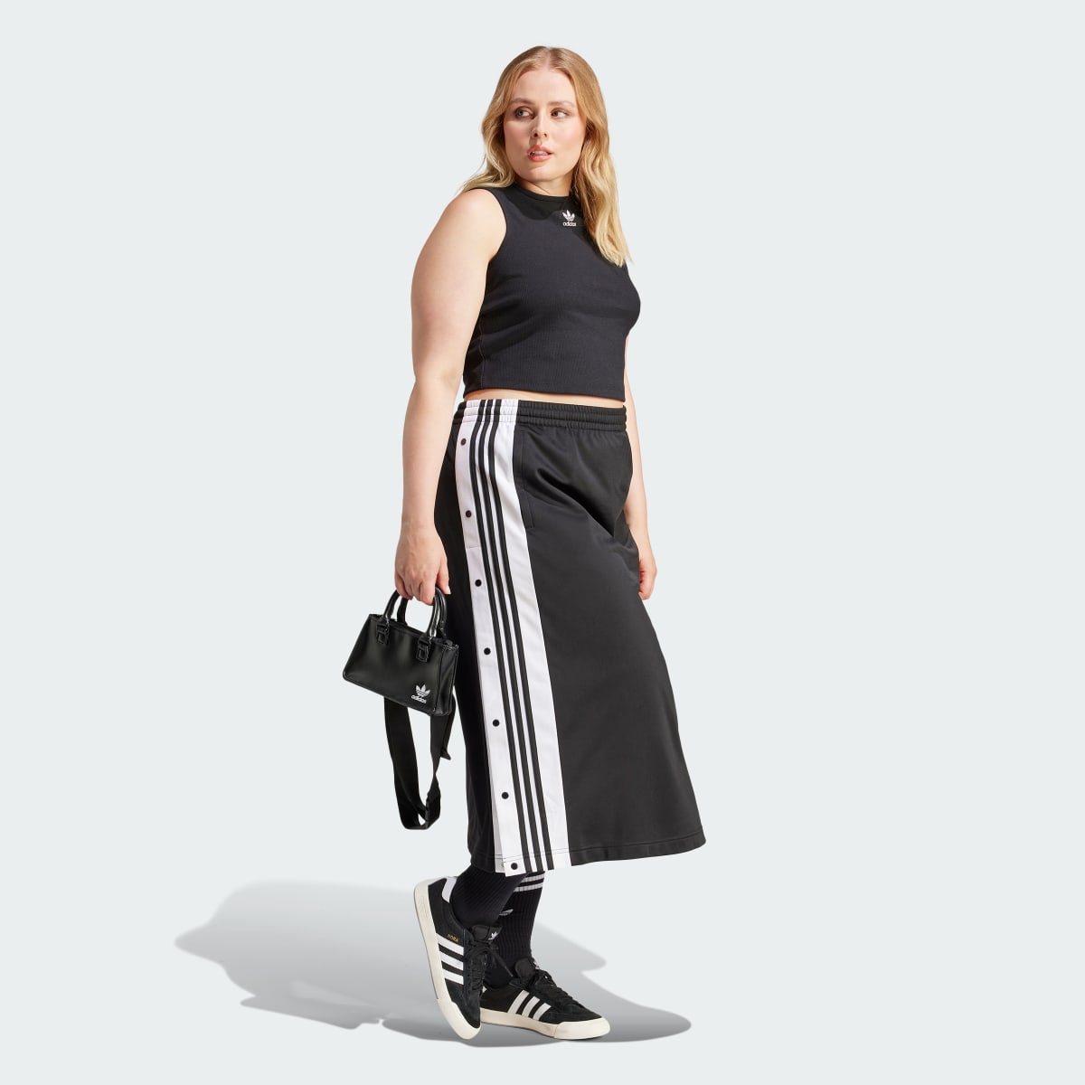 Adidas Essentials Rib Tank Top (Plus Size). 4