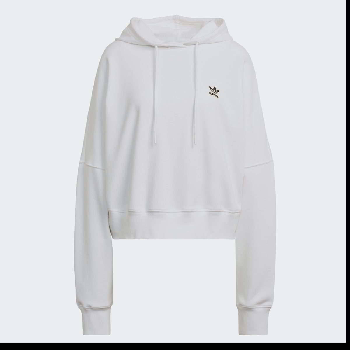Adidas Cropped Hoodie (Plus Size). 5
