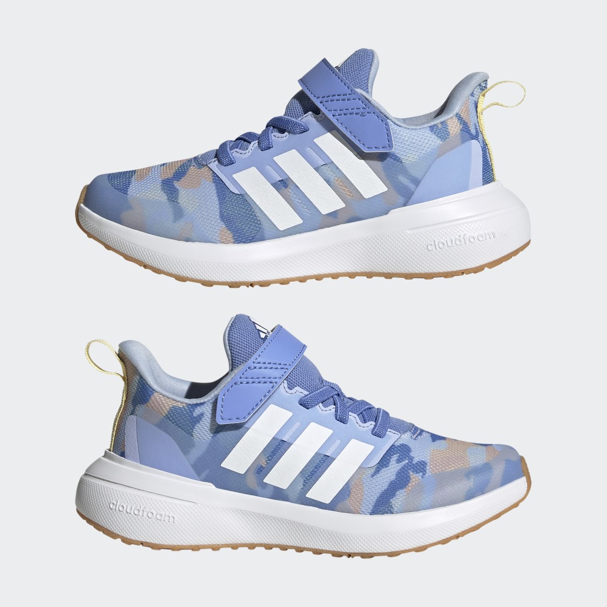 Adidas FortaRun 2.0 Cloudfoam Elastic Lace Top Strap Schuh. 8