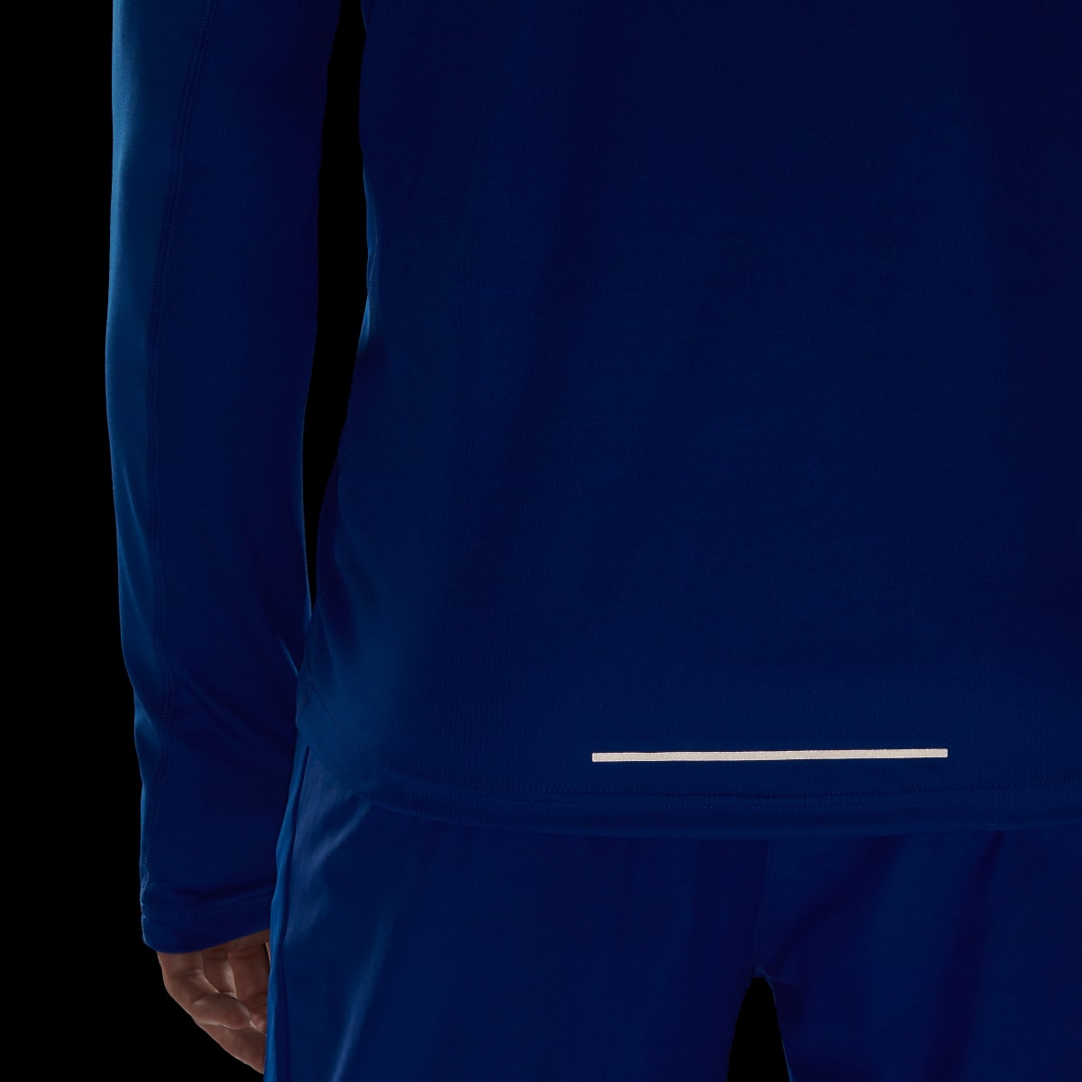 Adidas Own The Run 1/2 Zip Long Sleeve Tee. 7