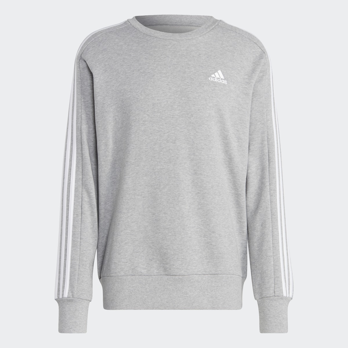 Adidas Sudadera Essentials 3 Franjas Felpa Francesa. 5