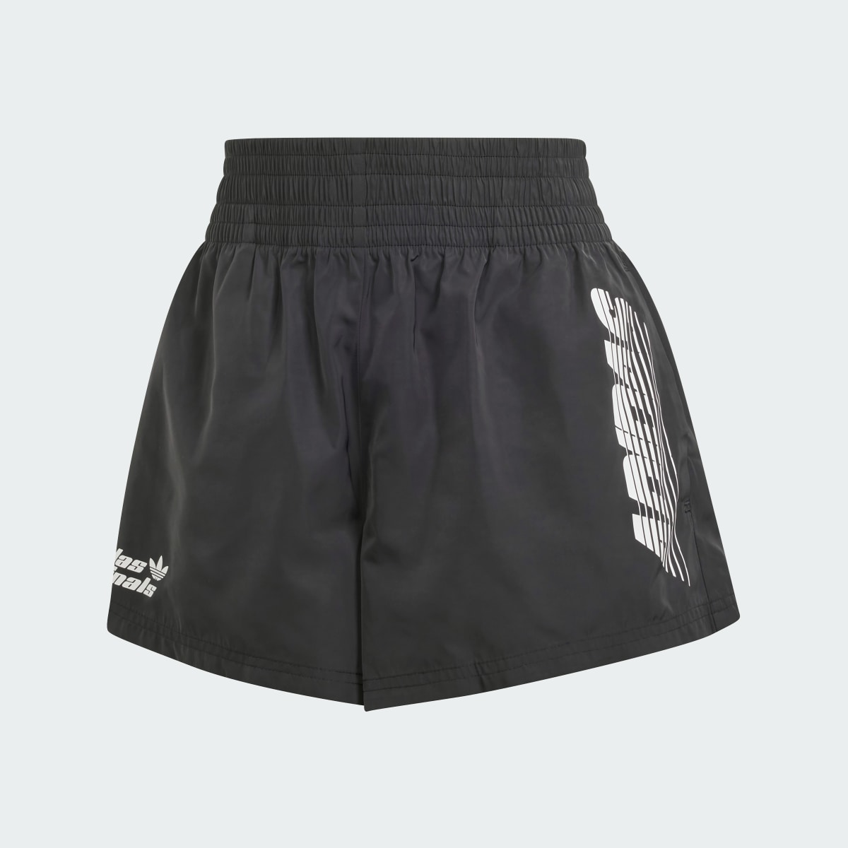 Adidas Side Graphics High-Waisted Shorts. 4