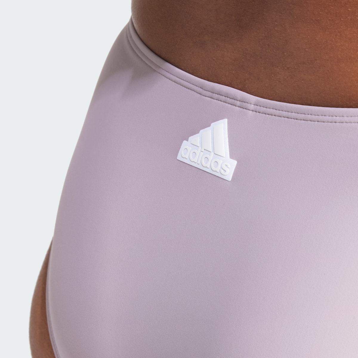 Adidas Iconisea High-Waist Bikini Bottoms. 5