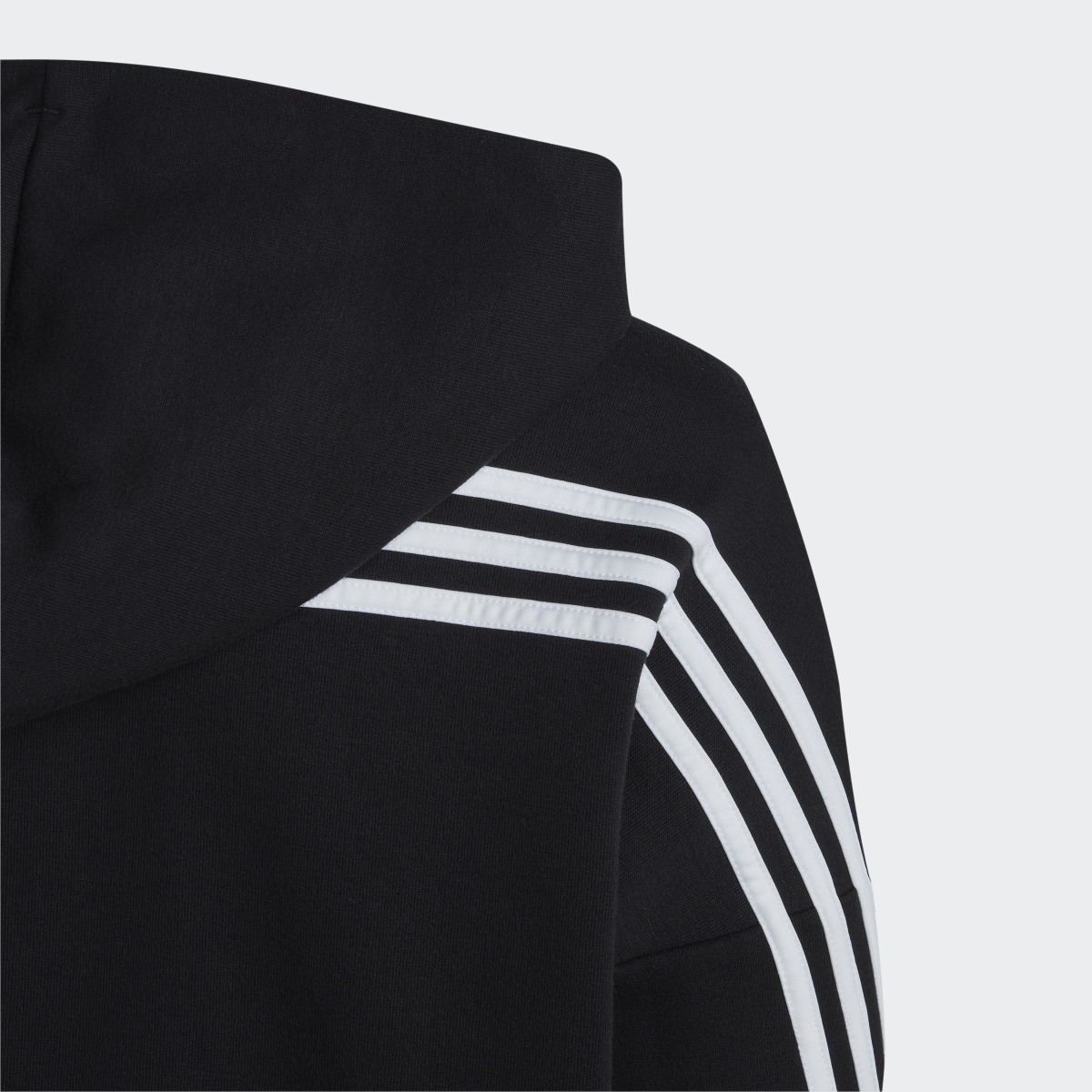 Adidas Future Icons 3-Stripes Full-Zip Kapüşonlu Üst. 5