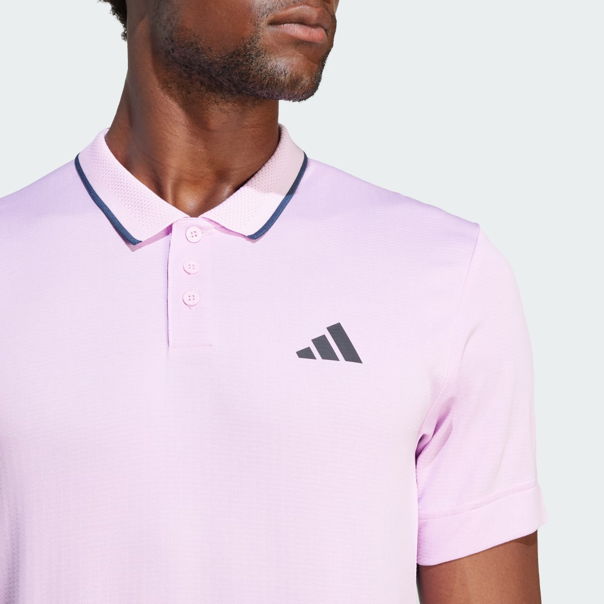 Adidas Playera Polo FreeLift para Tenis. 7