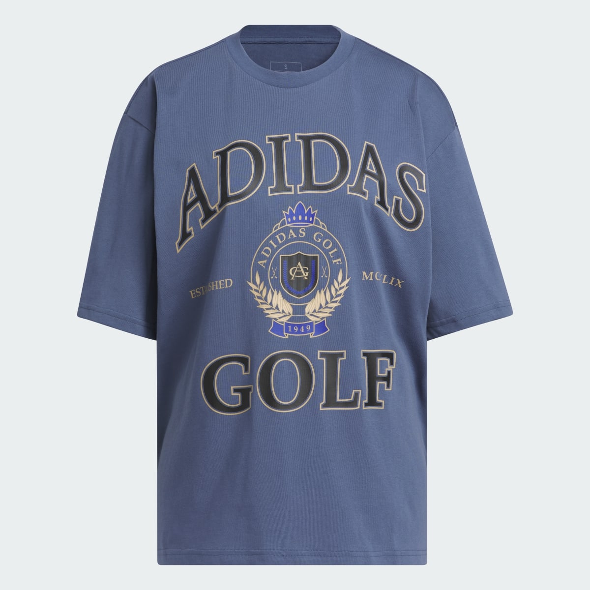 Adidas Go-To Crest Graphic Boyfriend T-Shirt. 5