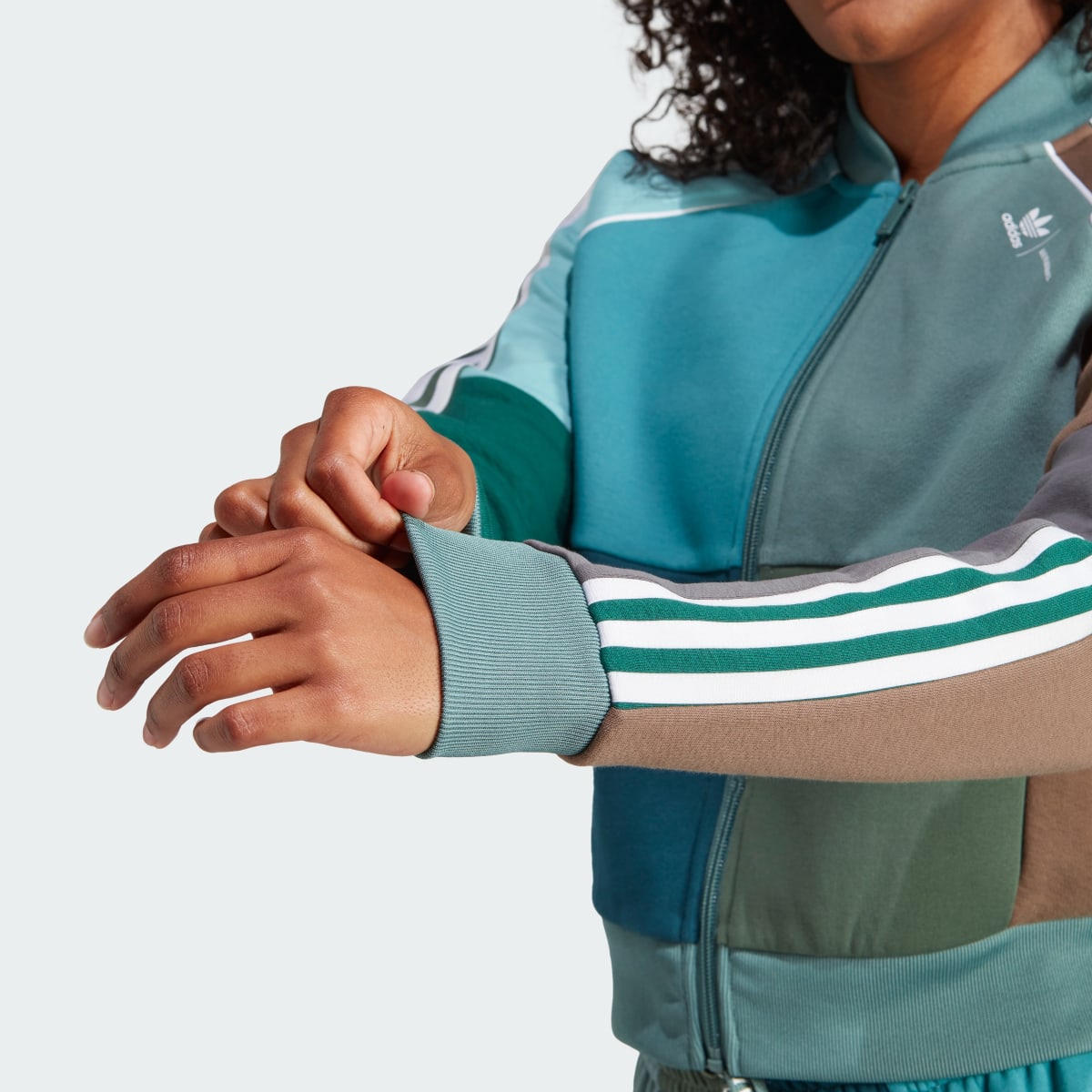 Adidas x KSENIASCHNAIDER Reprocessed Short Track Jacket. 7