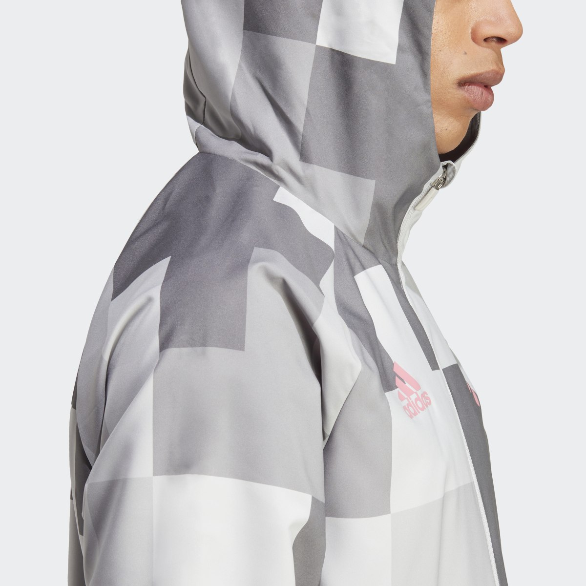 Adidas Juventus Turin Graphic Windbreaker. 9